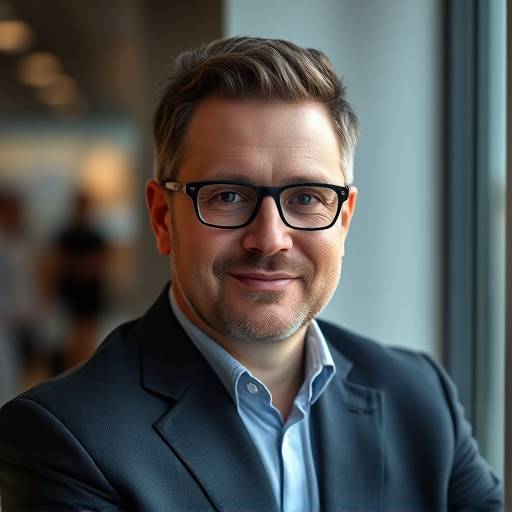 Fotografie von Markus Weber, der professionell und zuversichtlich wirkt